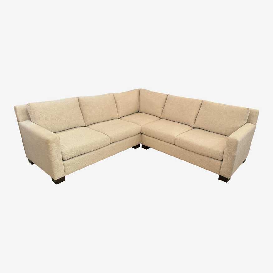 Burton James Custom Contemporary 2pc Sectional - image 0