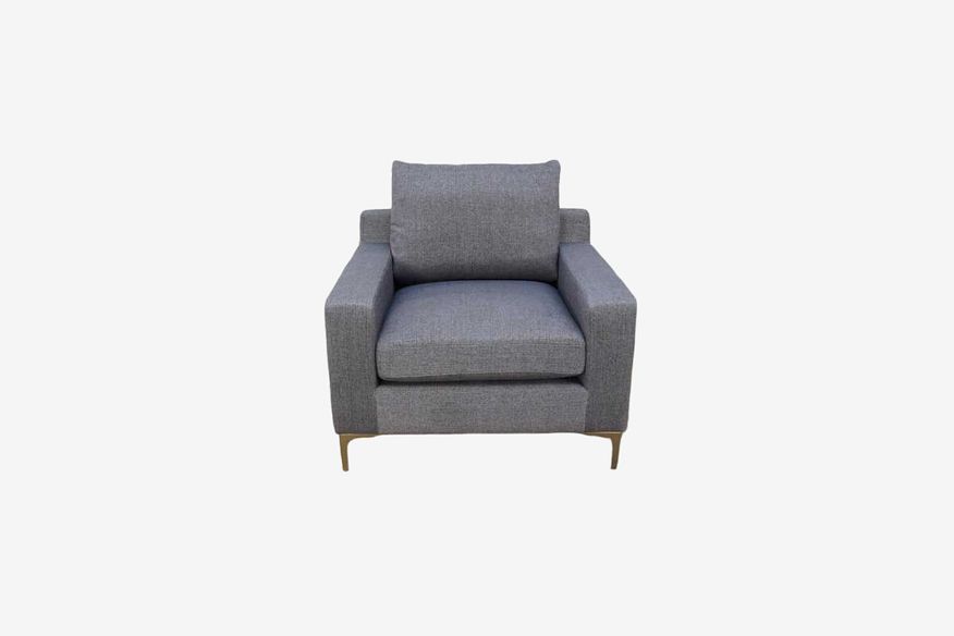 Set of 2 Mid Century Style Nightstand w/ Metal Base - image 0