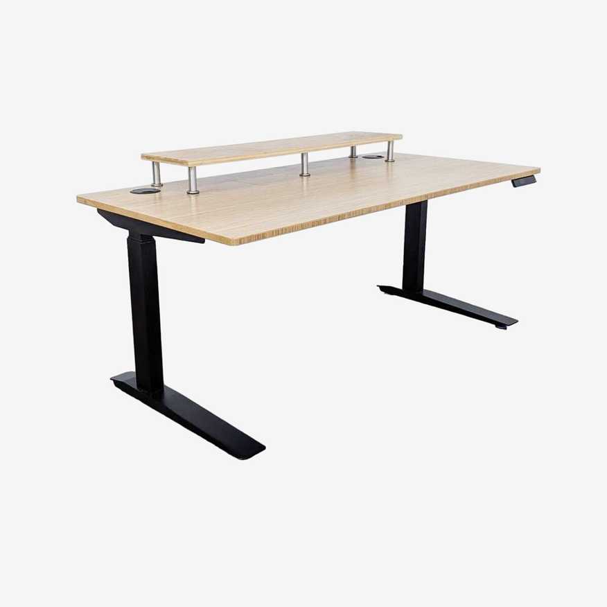 Fully Jarvis Standing Desk with Bamboo Finish - image 0