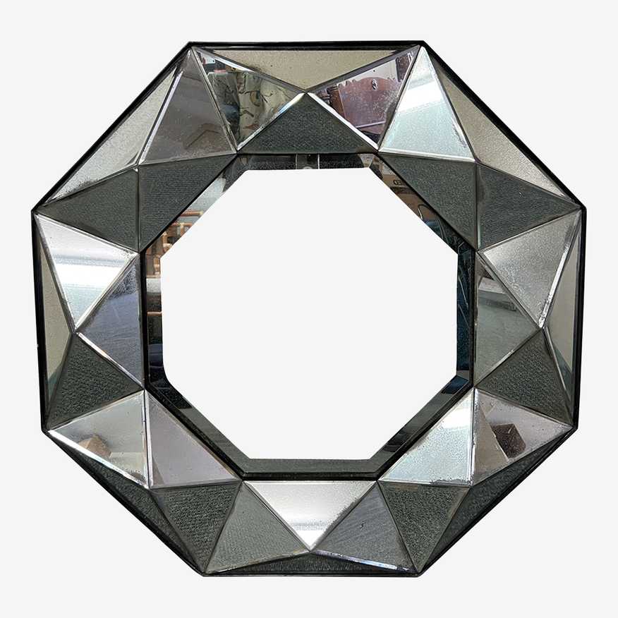 Bungalow 5 Villa and House Theo Faceted Wall Mirror - image 0
