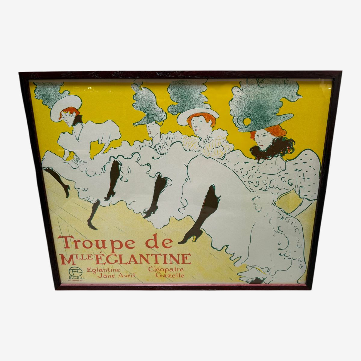 Henri De Toulouse-Lautrec La Troupe De Mademoiselle Eglantine