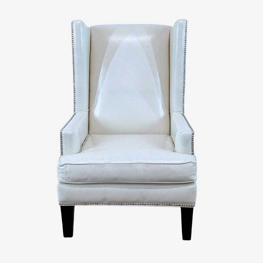 Z Gallerie Leather Chair - image 0