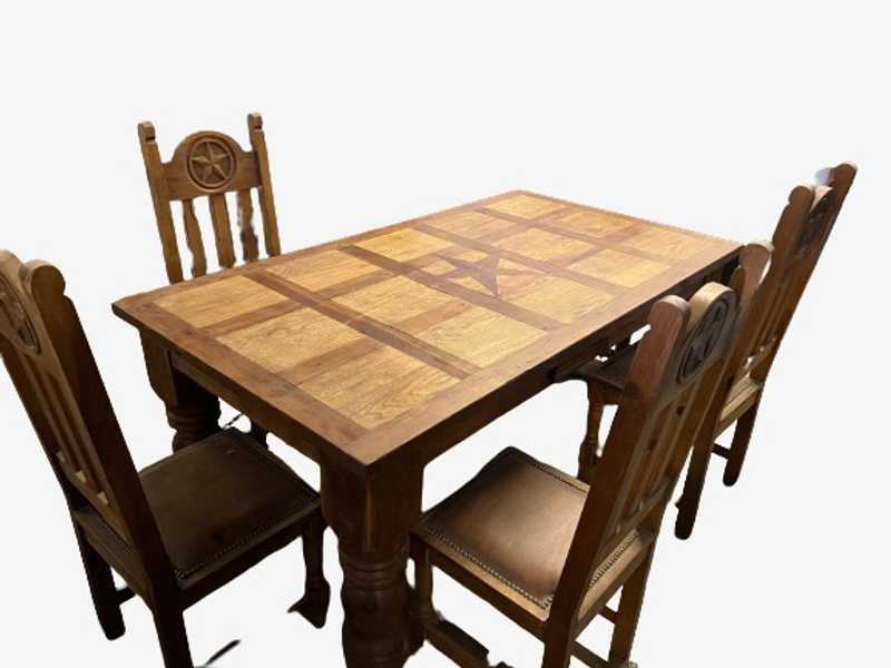 texas star dining room table