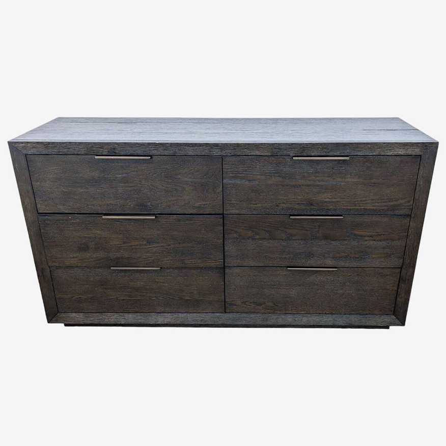 Living Spaces Pierce Espresso 6-Drawer Dresser - image 0