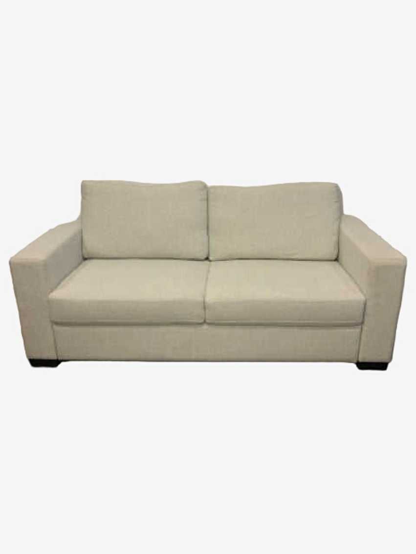 Urban Living Cream Linen Sofa - image 0