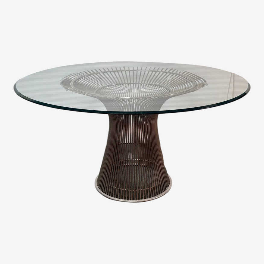 Warren Platner for Knoll for Design Within Reach Platner Wire + Glass Dining Table - image 0