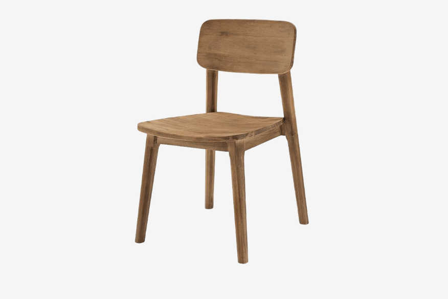 Castlery Seb Wood Mid Century Style Chair  FFW258-18 - image 0