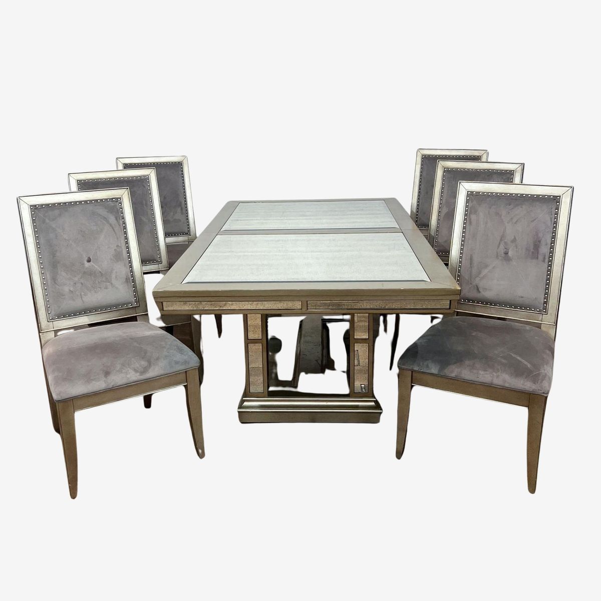ZGallerie Ava Extendable 7Piece Dining Set Kashew