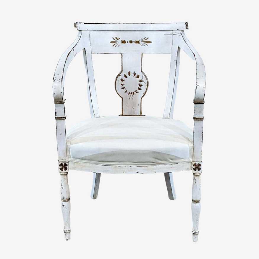 Shabby Chic Accent Chair - image 0