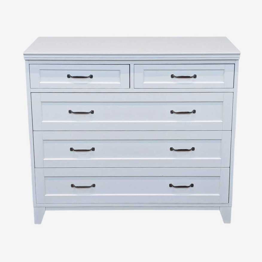 Hampton Classic White 5-Drawer Dresser by Pottery Barn - image 0