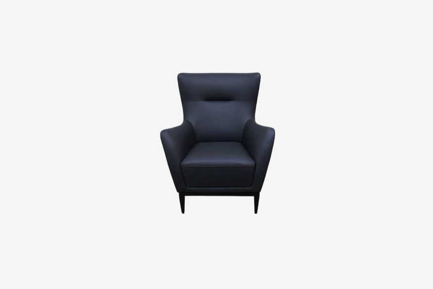 Interior Define Fisher Leather Accent Chair - image 0