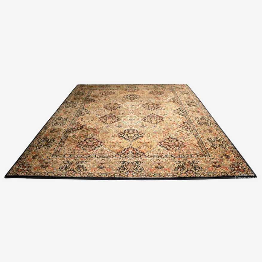 Karastan 8' 8'' X 12' Empress Kirman Black Area Rug - image 0