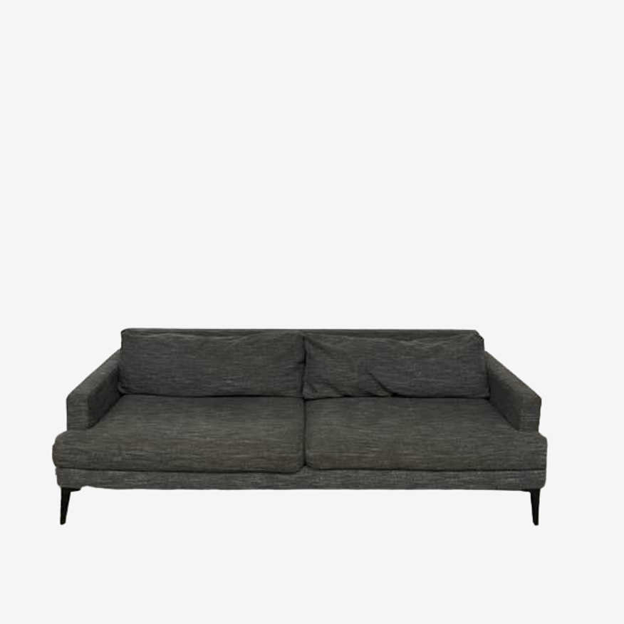 Gray West Elm Sofa 82” - image 0