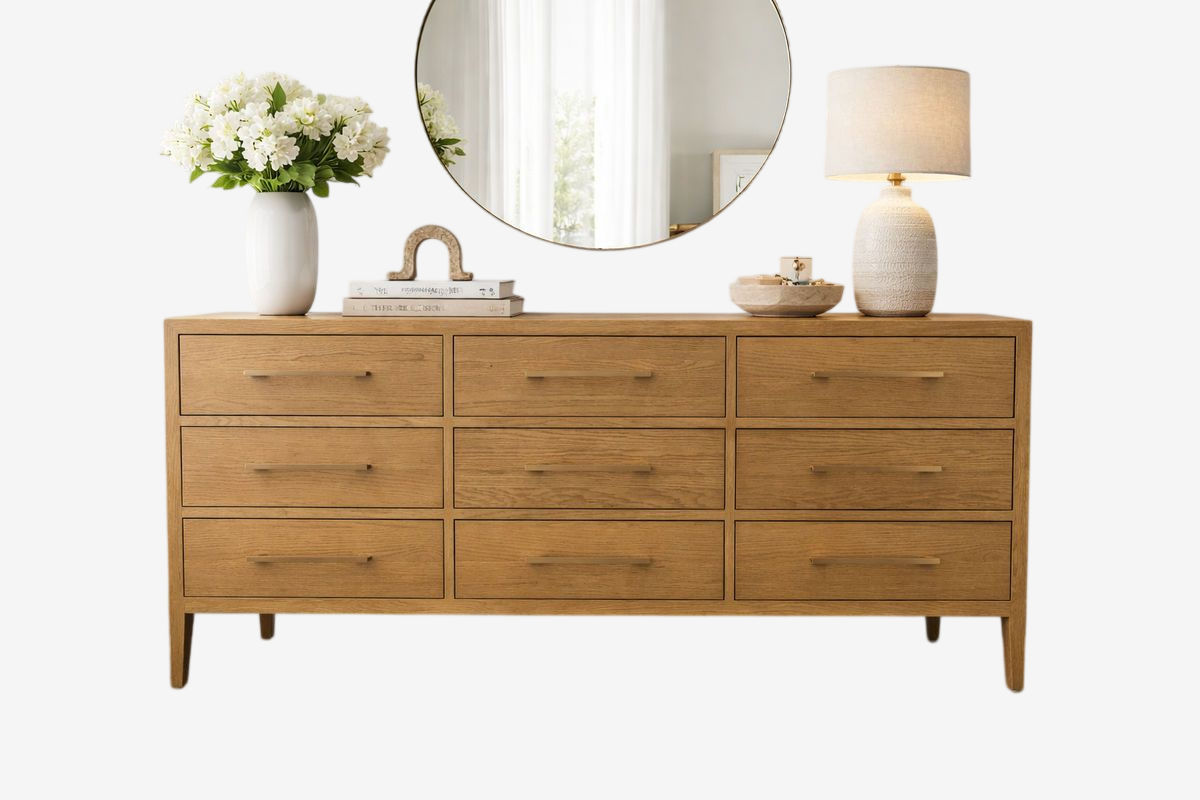 French Contemporary 9-Drawer Dresser - Thumbnail 2