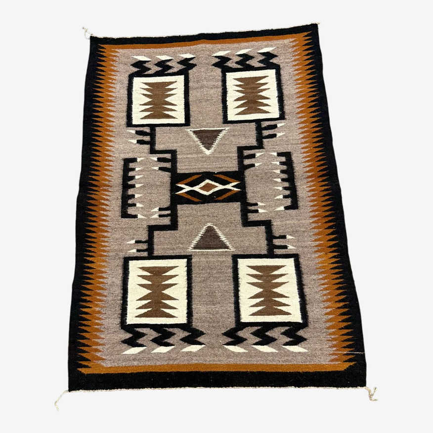 3ft × 4ft2in Vintage Genuine Navajo Rug - image 0
