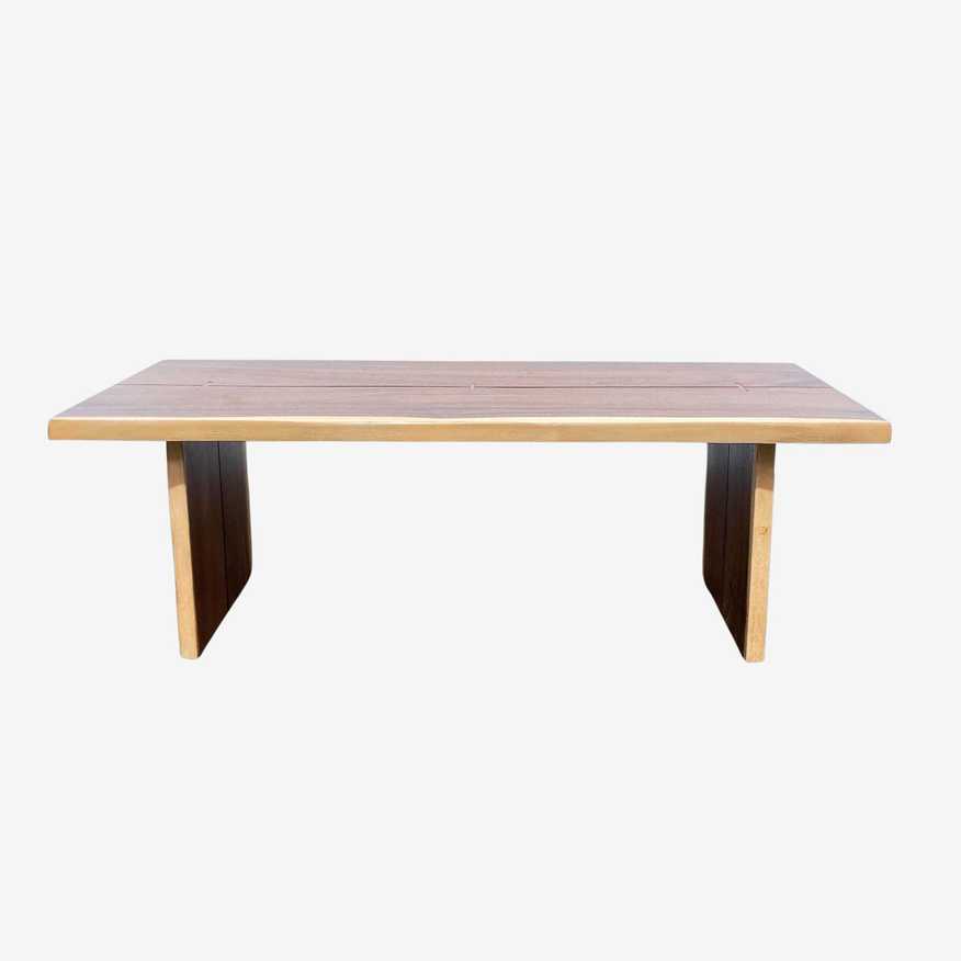 World Market Sansur Rustic Pecan Live Edge Coffee Table - image 0