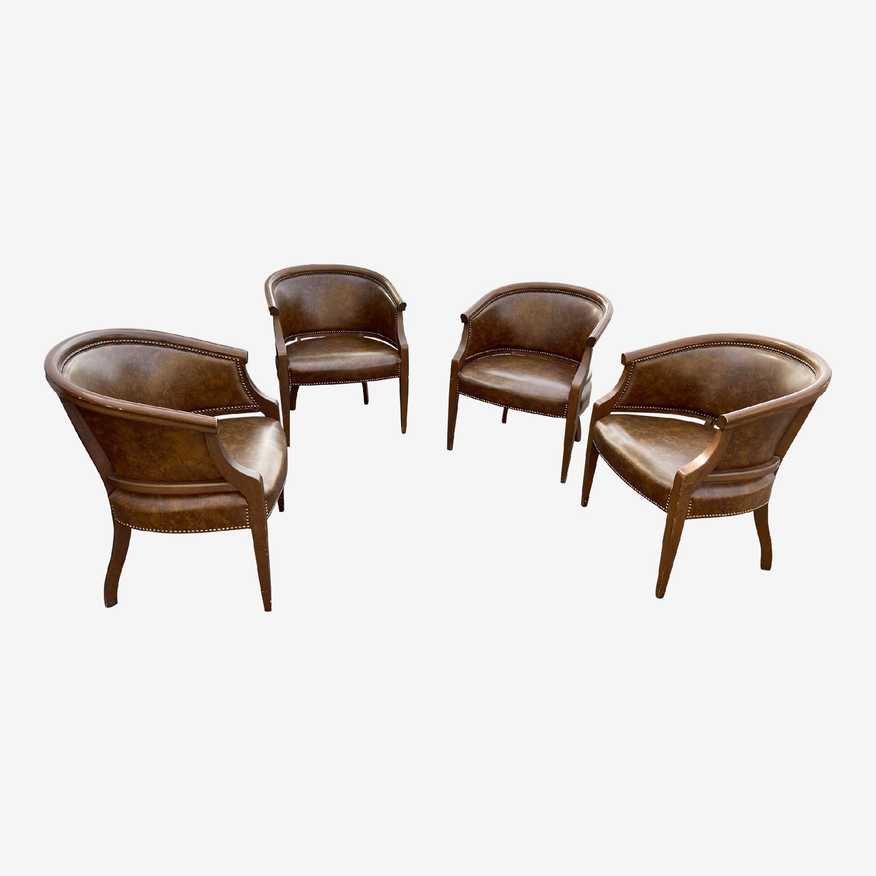 Vintage Mid Century Modern Paoli Chairs Set of 4 - image 0