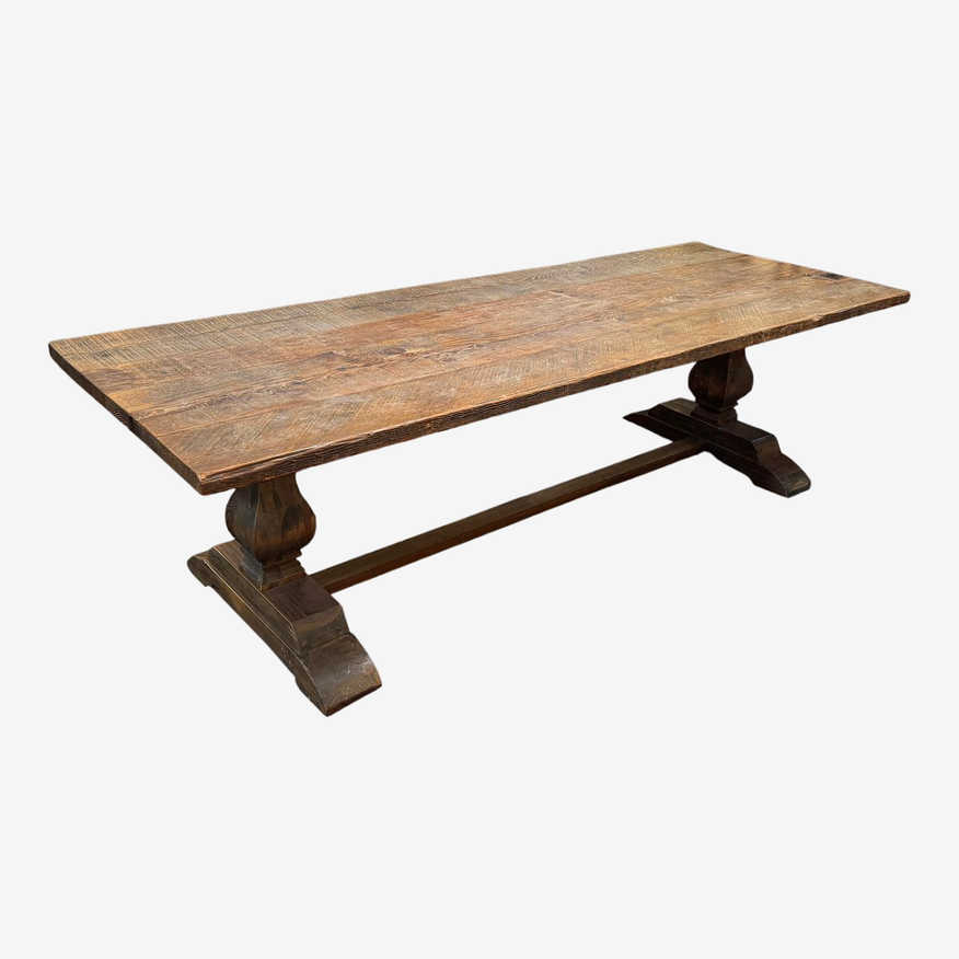 Abc Carpet & Home Custom Trestle Dining Table - image 0