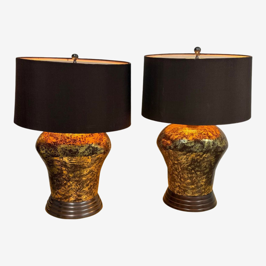 frederick cooper ランプ Frederick Cooper brass table lamp 2灯 / フレデリッククーパー