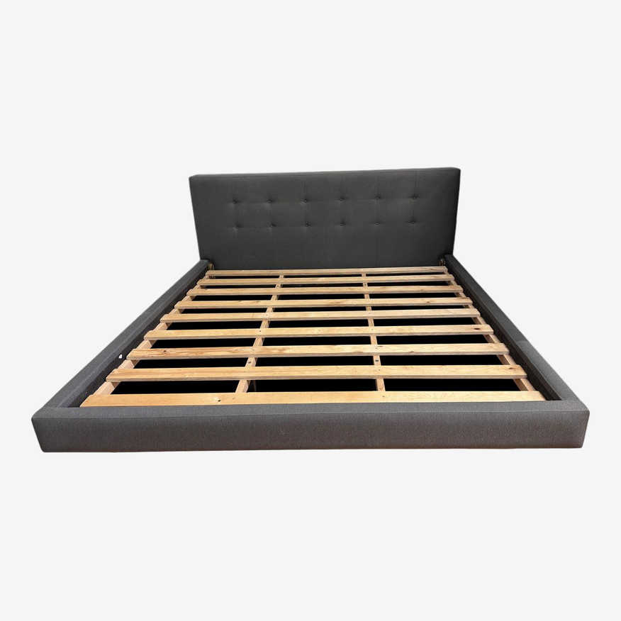 Eastern King Crate & Barrel Tate Bed Frame - image 0
