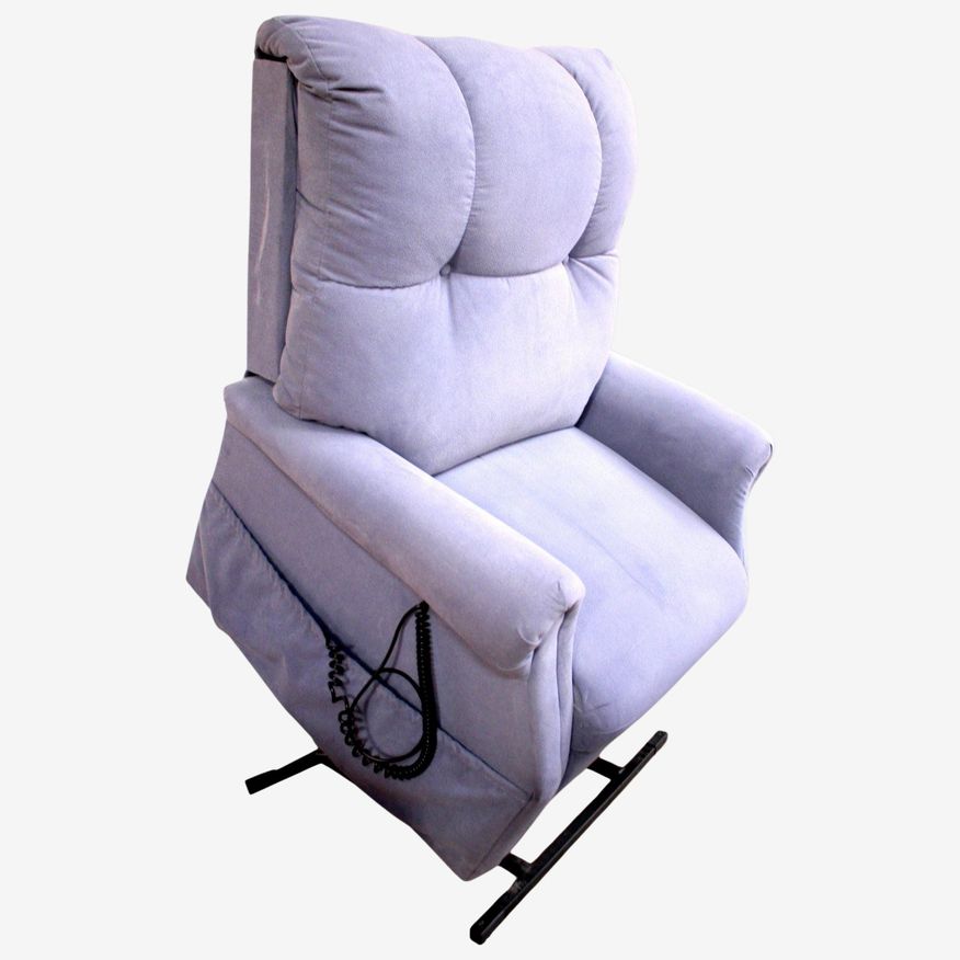 Med-Lift & Mobility Inc. Lt. Blue Power Lift Chair - image 0