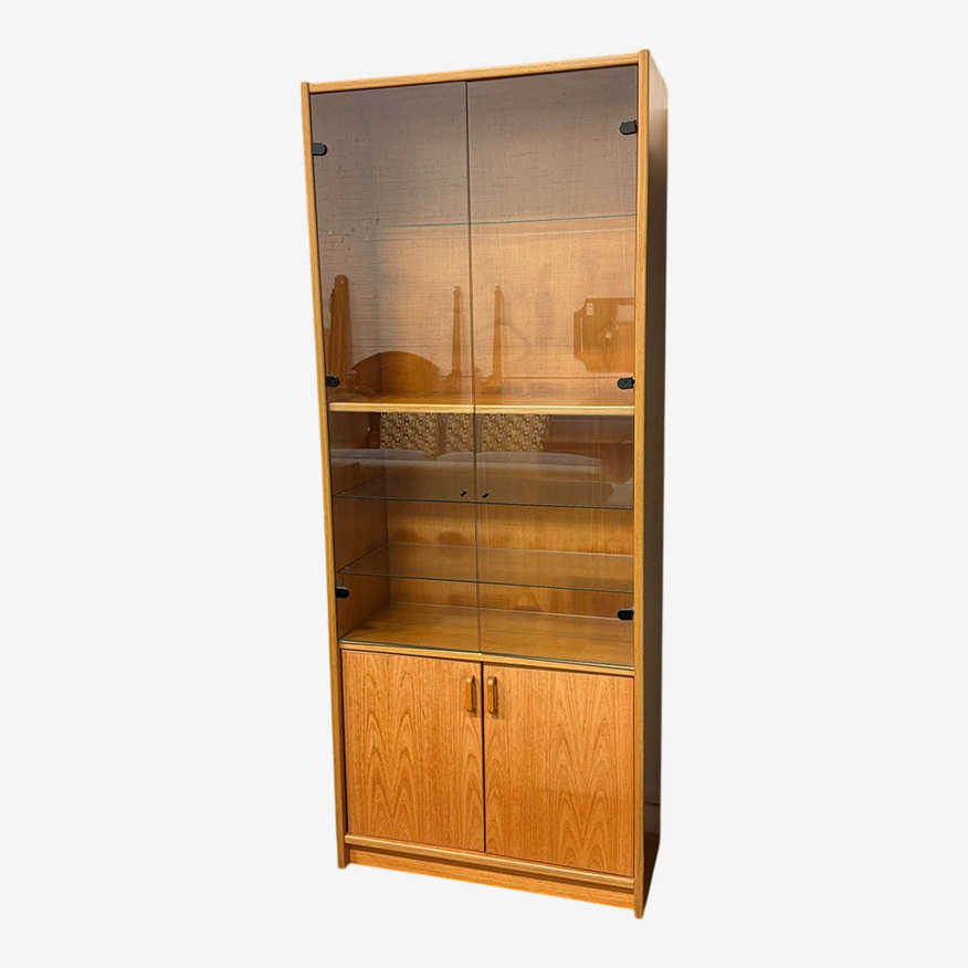 Post Modern Scandinavian Designs Teak Wood Tall Cabinet - image 0