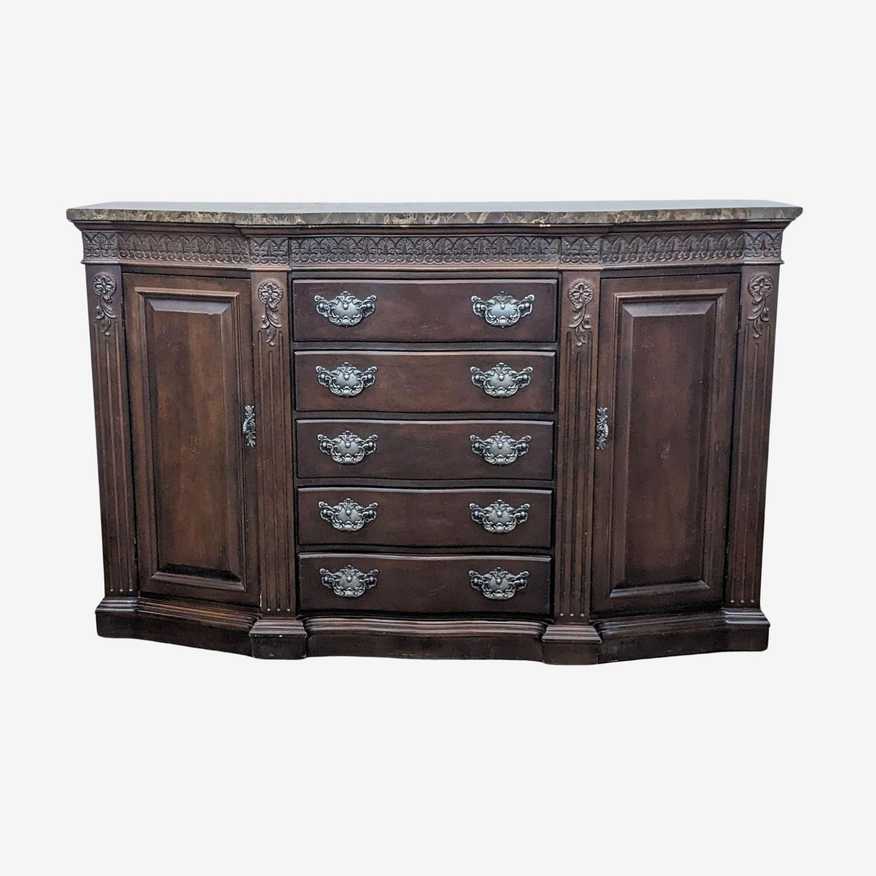 Bernhardt Neo-Classic Buffet with Marble Top - image 0