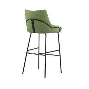 Louvre Strap Tube Bar Stool