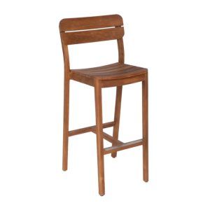 Lodge Teak Bar Stool