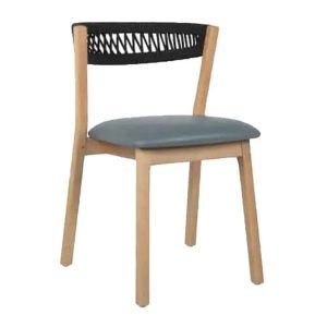 Even Cord Upholstered Side Chair