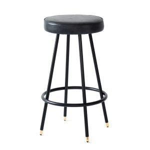 Block Bar Round Stool