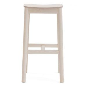 White 135 Bar Stool