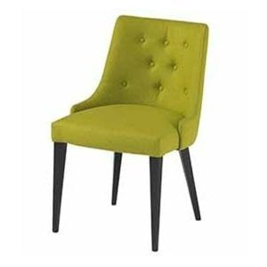 Louvre Buttoned Side Chair