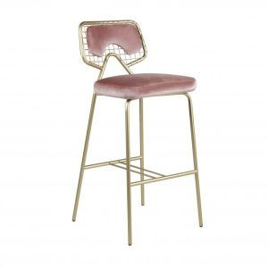 Planet Upholstered Bar Stool