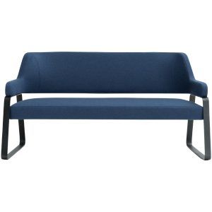Alan Sled Base 2 Seater Sofa