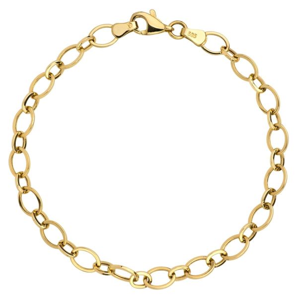 złota bransoletka rolo