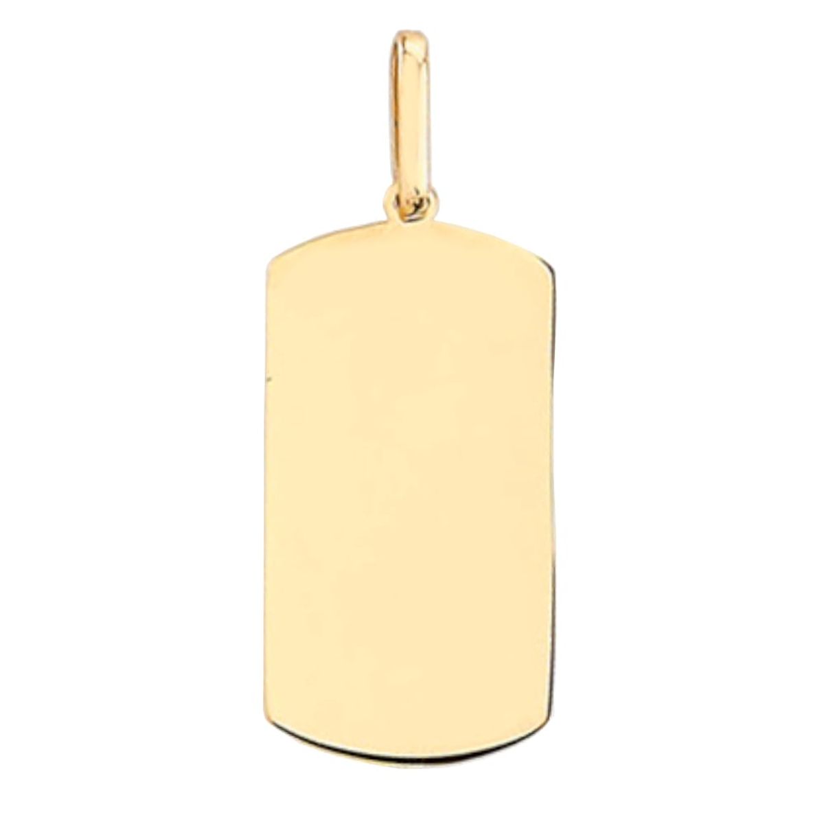 złota zawieszka blaszka