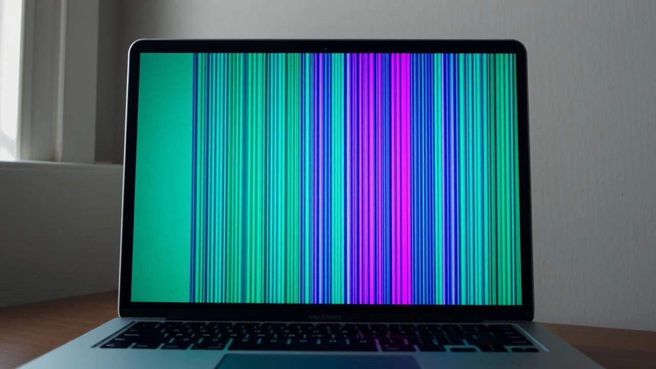 Layar Laptop Tiba-Tiba Bergaris? Cek 5 Hal Ini Sebelum ke Tukang Servis