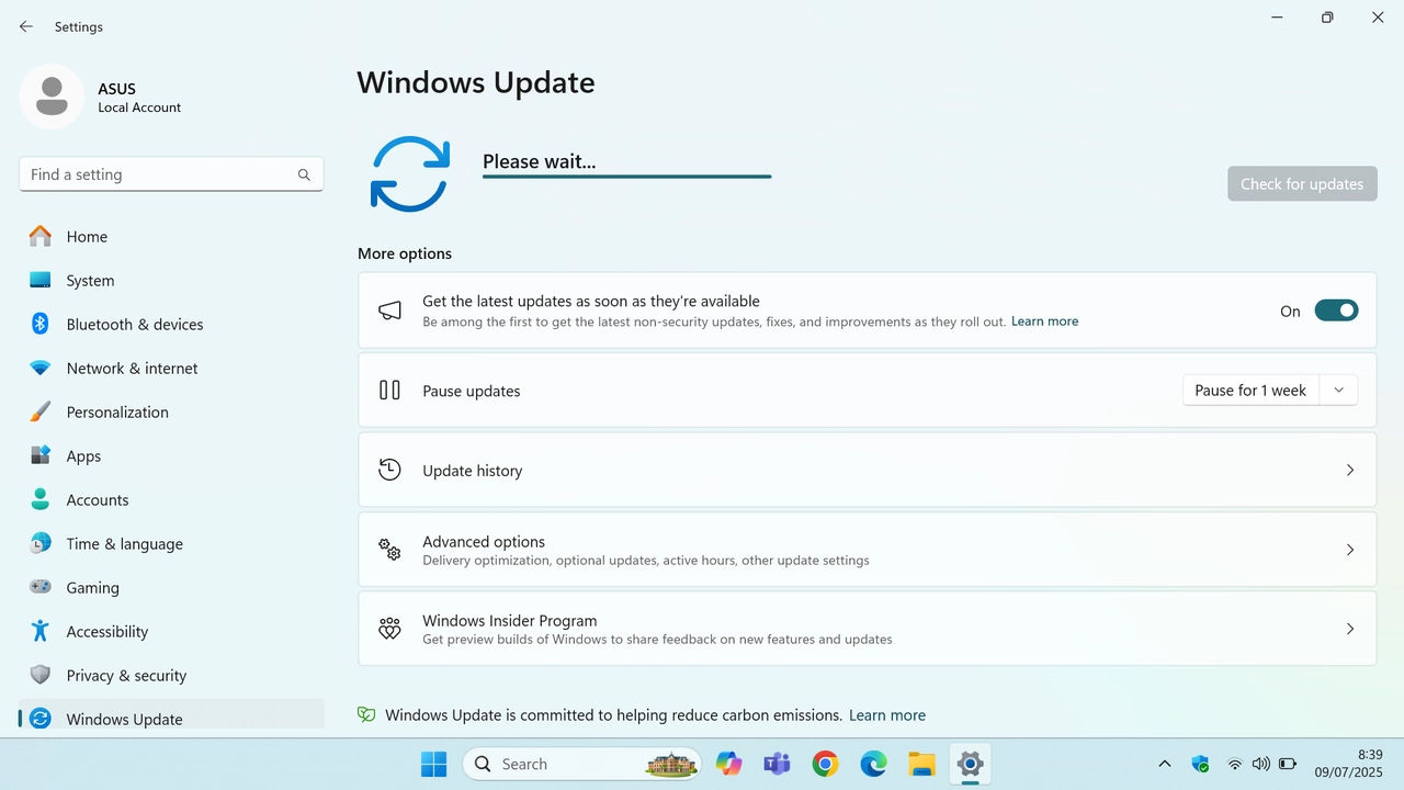 Update Windows dan Driver Secara Berkala