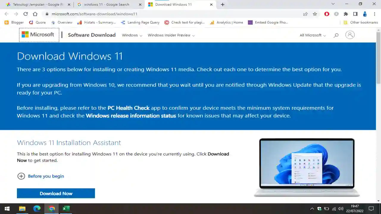 Cara Download Windows 11 ISO & Windows 10 ISO Asli dan Gratis