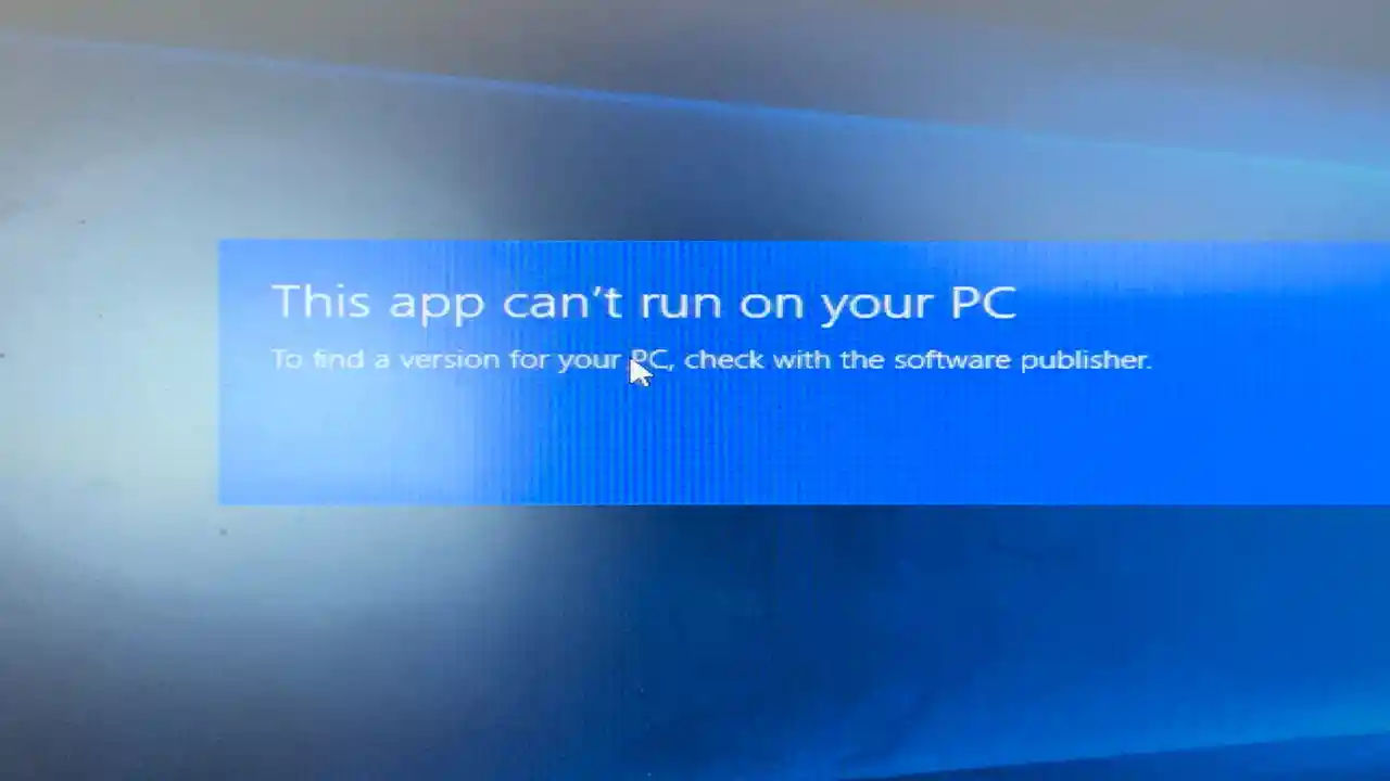 8 Cara Mengatasi This App Can't Run On Your PC Windows 10