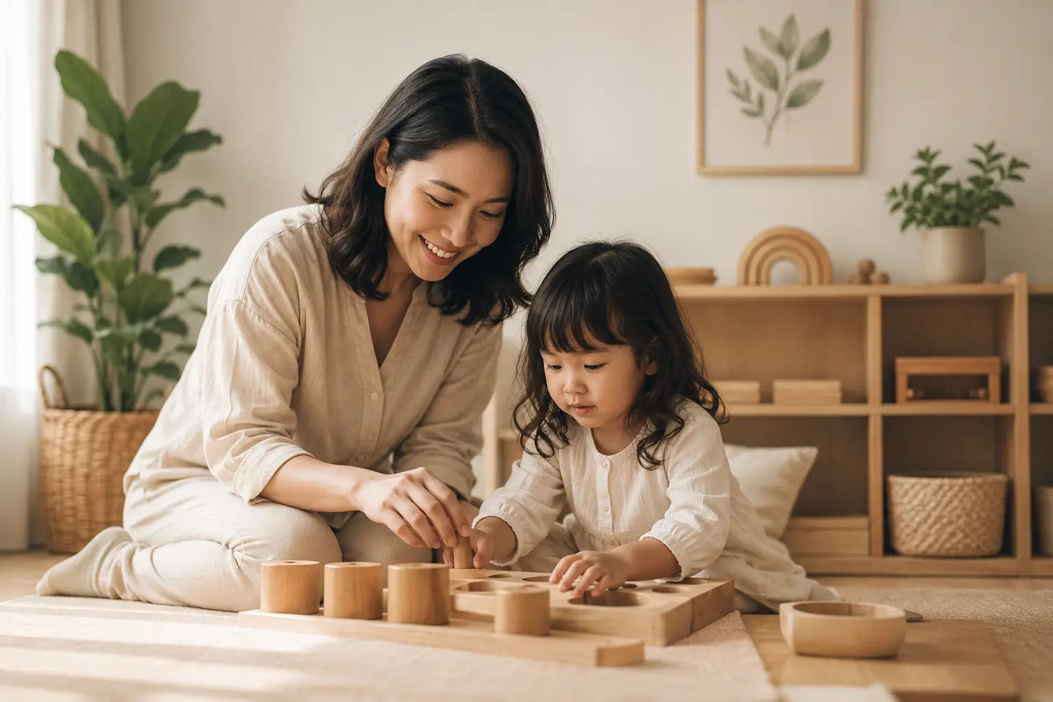 Orang tua dan anak bersama