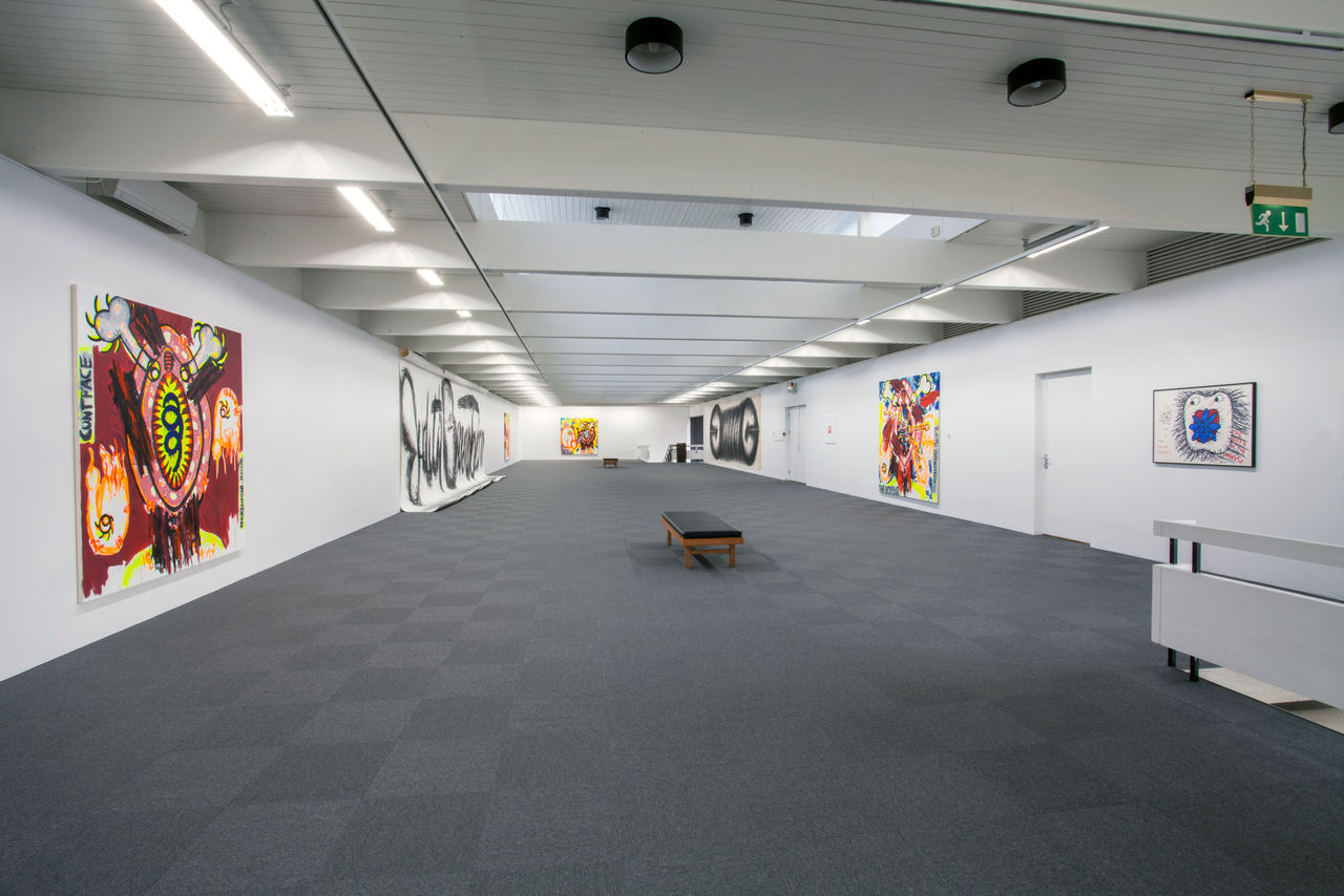 Copy of 17 Installation view Judith Bernstein Kunsthall Stavanger 2016 Foto Maya Økland