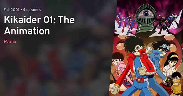 Kikaider 01 The Animation