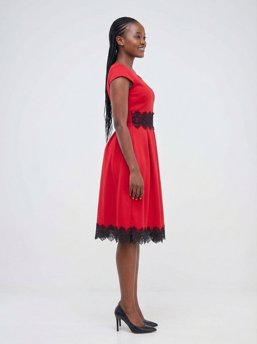 Round dress - alternate view