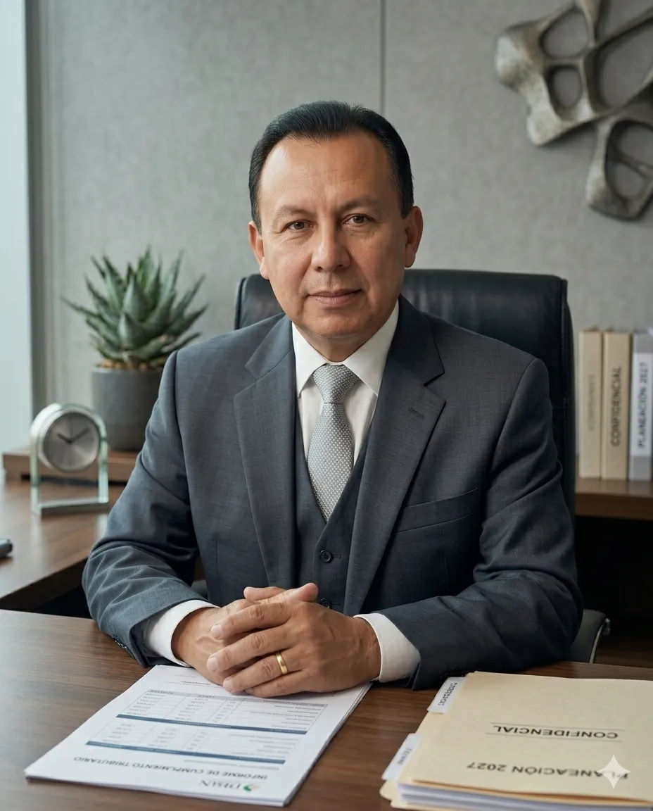 Retrato cercano de Rafael Cerón, asesor tributario y contador público en Cali