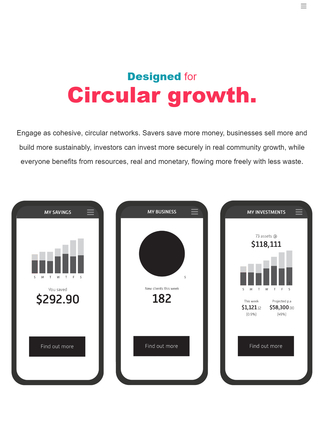 Circular Economies - tablet screenshot