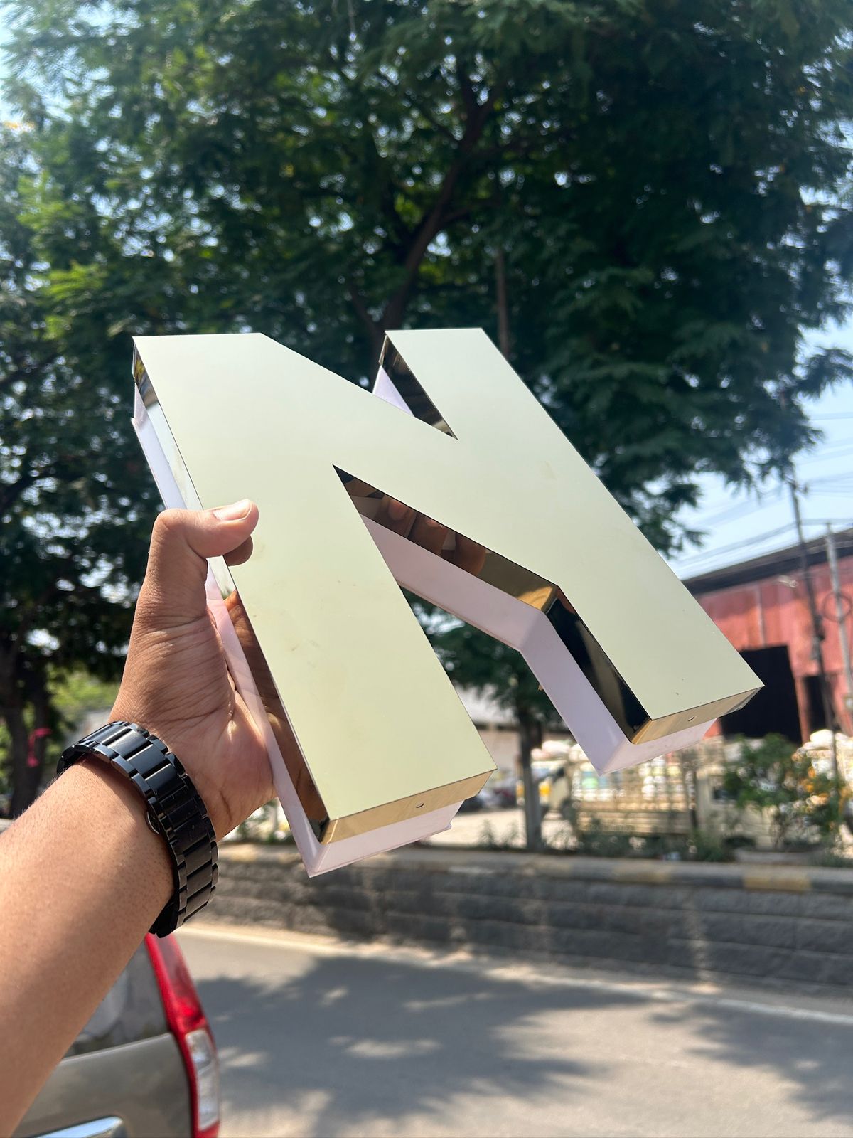 Metal Letter Sign Board