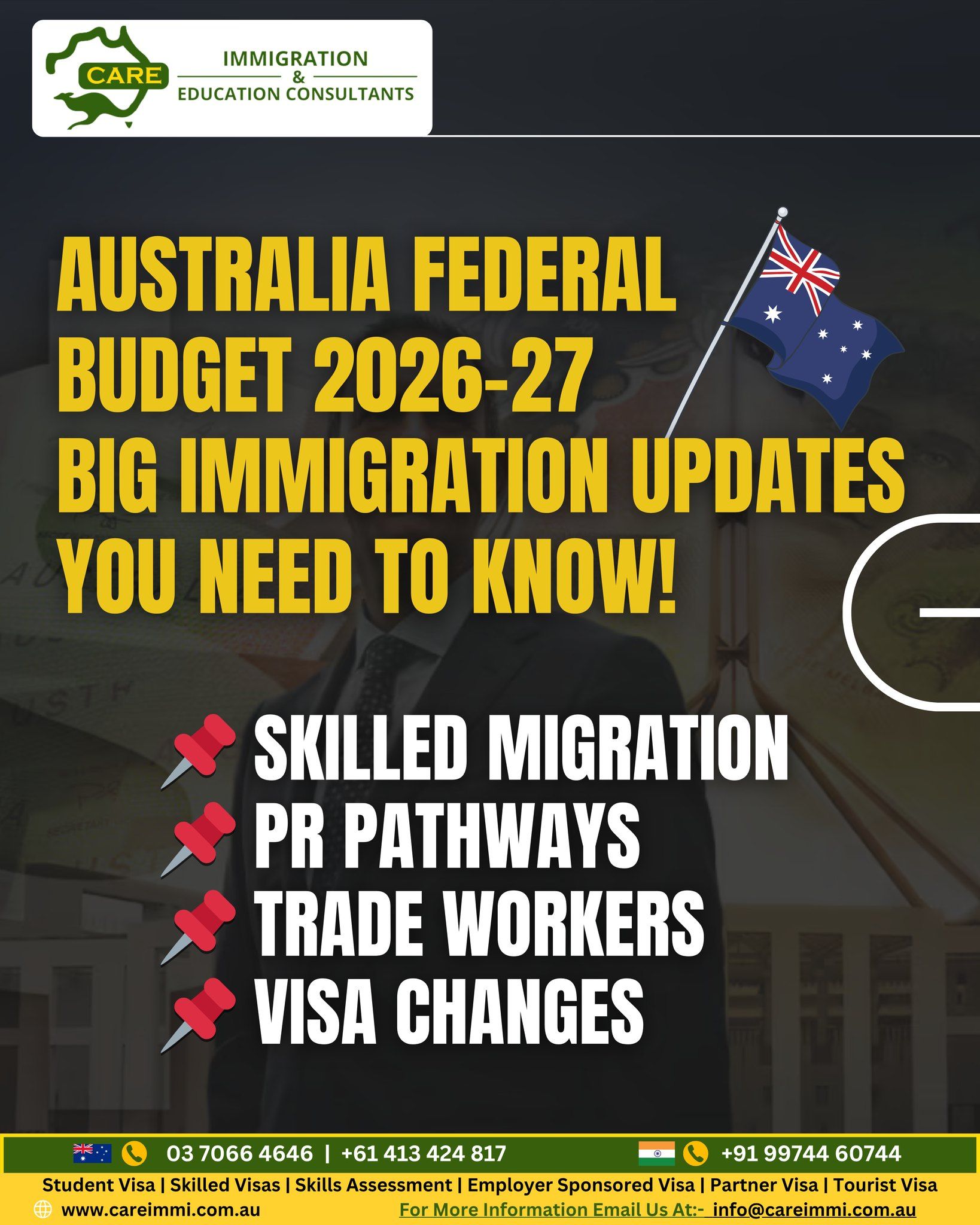 Australia Federal Budget 2026–27 Immigration Updates: PR, Skilled Migration & Visa Changes Explained