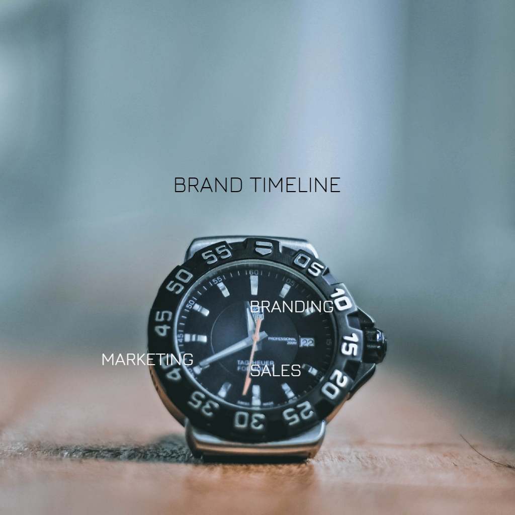 A wristwatch on a table